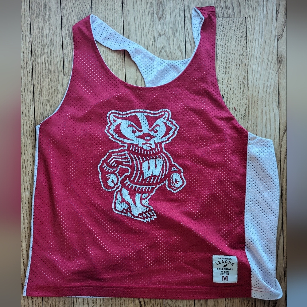 University Bookstore UW Madison Wisconsin reversible jersey top